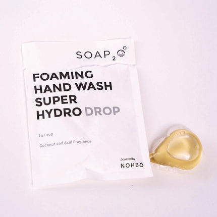Foaming Super HydroDrop, Coconut Acai, 500 mL Pump Refill, 4/Pack, 30 Packs/Carton