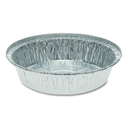 Aluminum Take-Out Container, 24 oz, 7" Diameter x 1.53" h, Silver, 250/Carton