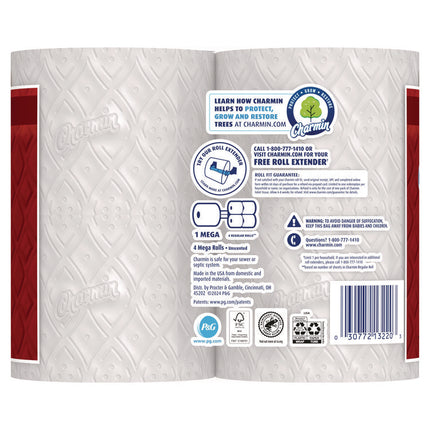 Ultra Strong Bathroom Tissue, Septic Safe, 2-Ply, White, 220 Sheet/Roll, 4/Pack, 8 Packs/Carton