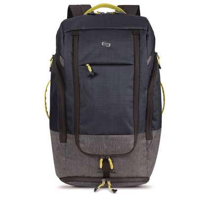 Everyday Max Recycled Backpack, Fits Device Up to 17.3", 13 x 8 x 21, Navy Blue/Gray