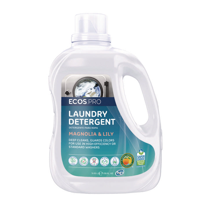Laundry Detergent Liquid, Magnolia and Lily Scent, 170 oz Jug, 2/Carton