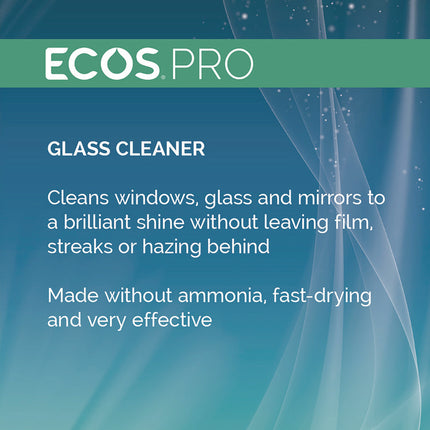 Glass Cleaner, Vinegar Scent, 32 oz Spray Bottle, 6/Carton