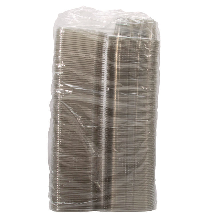 ClearPac SafeSeal rPET Tamper-Resistant/Evident Containers, Embossed Bottom, 32 oz, 6.37 x 7.15 x 2.58, Clear, 200/Carton