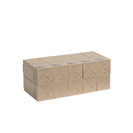 Slim Unwrapped Plastic Straws, 8", Plastic, Black 500/Box, 10 Boxes/Carton