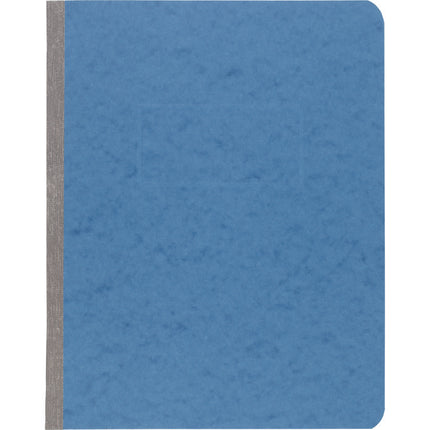 Pressboard Report Cover with Tyvek Reinforced Hinge, 2-Hole Prong Fastener, 3" Capacity, 8.5 x 11, Light Blue