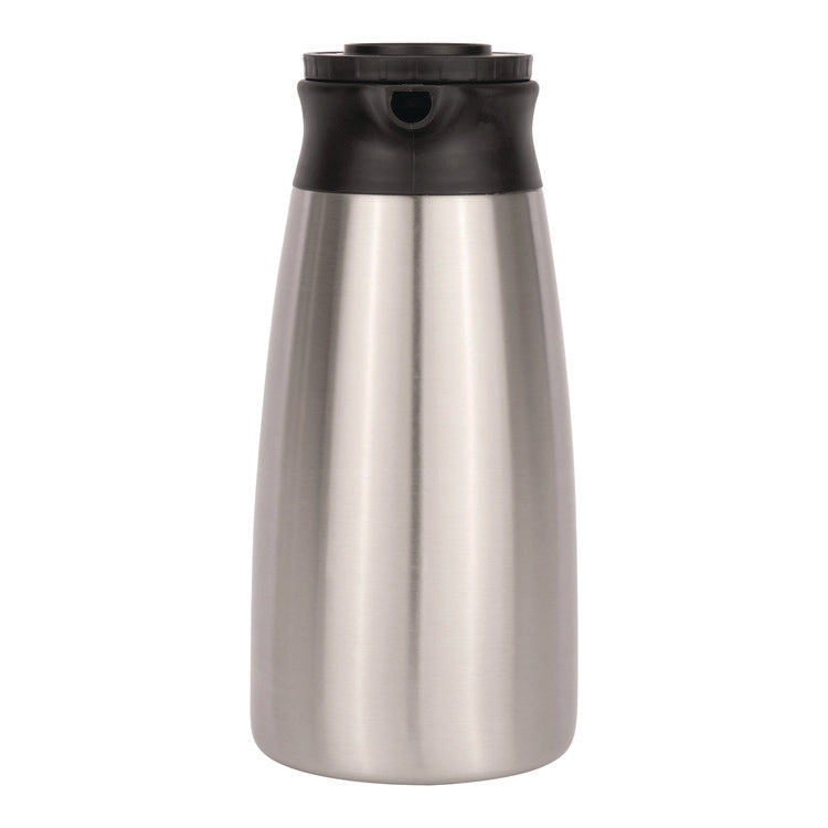 1.9 Liter Thermal Pitcher, Stainless Steel/black