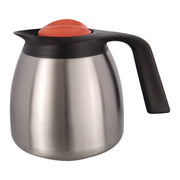 1.9 Liter Thermal Carafe, Stainless Steel/Black/Orange (Decaf)