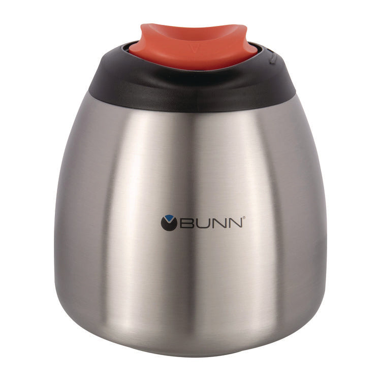 1.9 Liter Thermal Carafe, Stainless Steel/Black/Orange (Decaf)