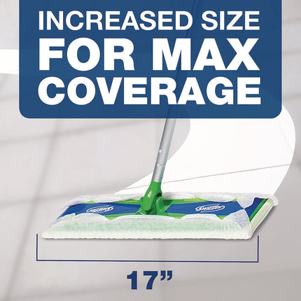 Max/XL Dry Refill Cloths, 17.88 x 10, White, 16/Box, 6 Boxes/Carton