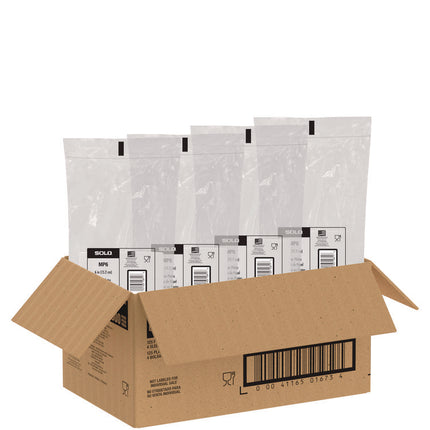 Compostable Paper Dinnerware, ProPlanet Seal, Plate, 6" dia, White, 500/Carton