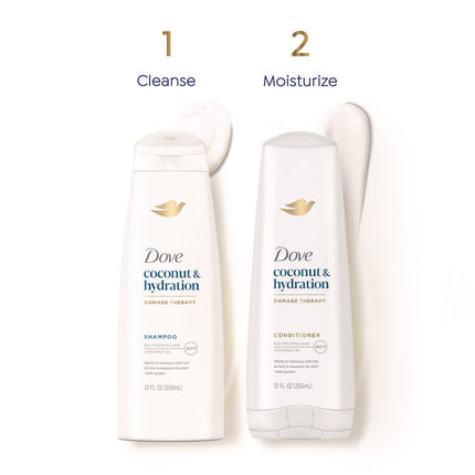 Coconut Conditioner, 12 oz Bottle, 6/Carton