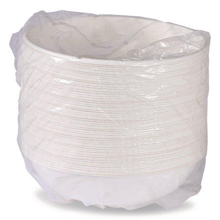 Vanguard Renewable and Compostable Sugarcane Bowls, Bowl, 32 oz, White, 400/Carton