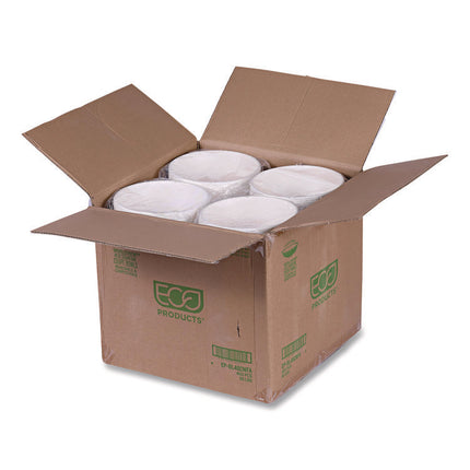 Vanguard Renewable and Compostable Sugarcane Bowls, 46 oz, White, 400/Carton