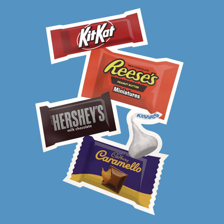 Assorted Minis Value Pack, Assorted Chocolates, 63.4 oz Bag, 230 Pieces