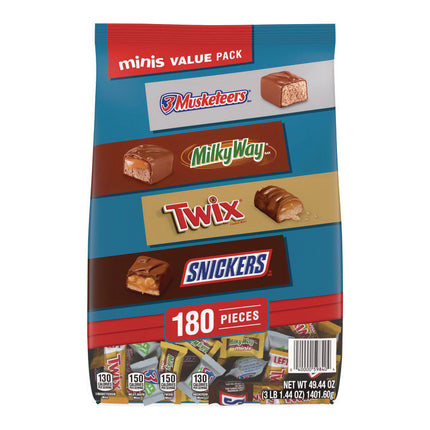 Chocolate All Time Favorites, Assorted Chocolates, 3 Bags/Carton
