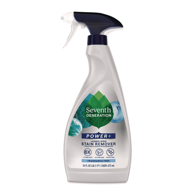 Laundry Stain Remover, Fragrance-Free, 16 oz Spray Bottle, 8/Carton