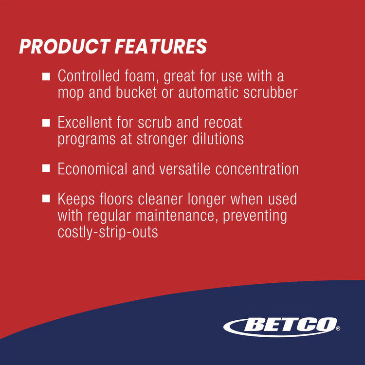 Daily Scrub SC Floor Cleaner, Characteristic Scent, 2 L Bottle, 4/Carton