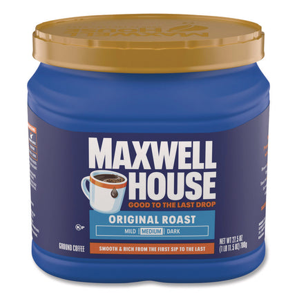 Coffee, Original, 27.5 oz Canister, 6/Carton
