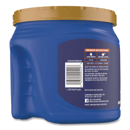 Coffee, Original, 27.5 oz Canister, 6/Carton