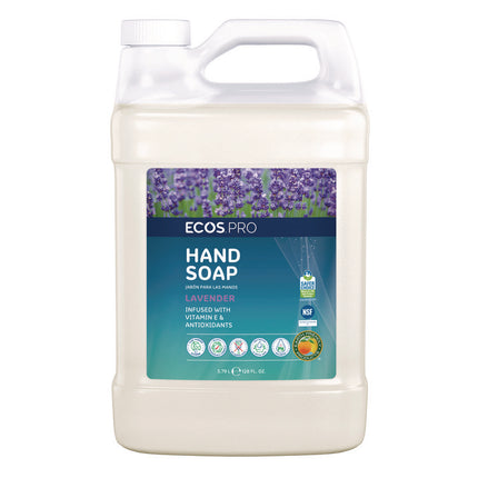 Liquid Hand Soap, Lavender, 1 gal, 4/Carton