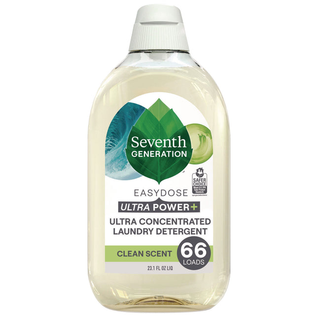 Ultra Power + Laundry Detergent, 23.1 oz Bottle, 6/Carton