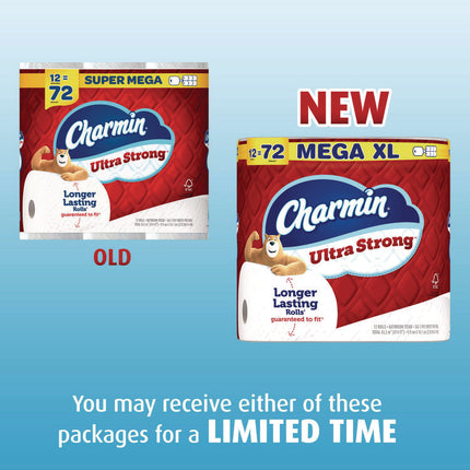 Ultra Strong Bathroom Tissue, Septic Safe, 2-Ply, White, 363 Sheets/Roll, 18 Rolls/Pack