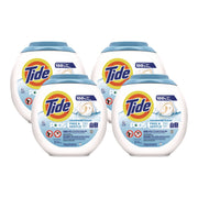 Pods, HE Compatible, Unscented, 81 Pods/Tub, 4 Tubs Carton