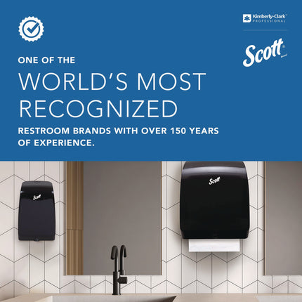 Essential Small Core High-Capacity Standard Roll Toilet Paper, 1-Ply, White, 2,200 Sheets/Roll, 36/Carton