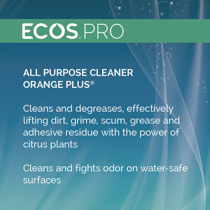 Orange Plus All-Purpose Cleaner and Degreaser, Citrus Scent, 32 oz Spray Bottle, 6/Carton