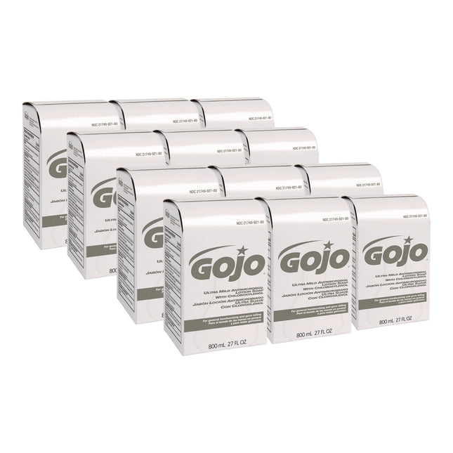Ultra Mild Lotion Soap with Chloroxylenol Refill, Coconut Scent, 800 mL, 12/Carton