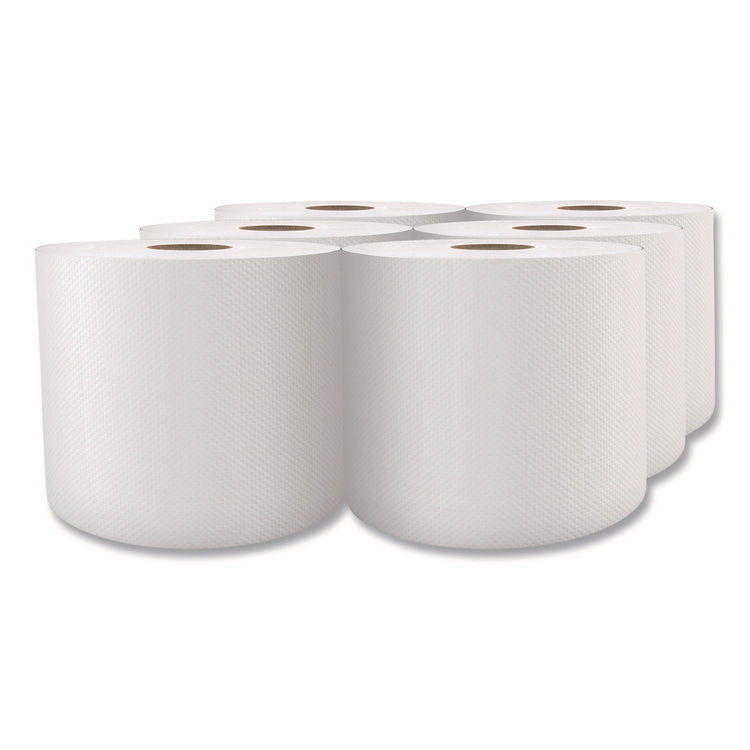 Select Center-Pull Paper Towels, 2-Ply, 7.3" x 10", White, 600/Roll, 6 Rolls/Carton