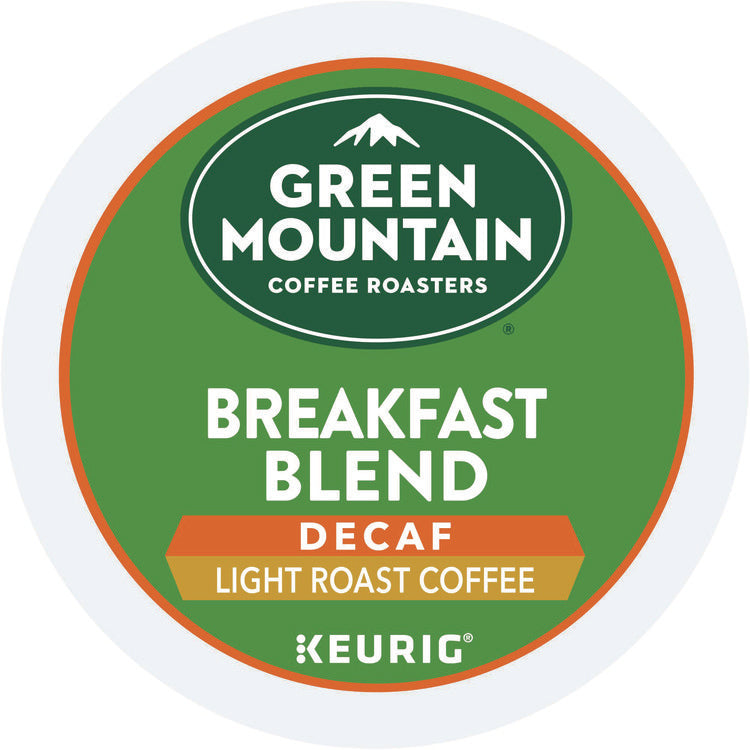 Breakfast Blend Decaf Coffee K-Cups, 24/box