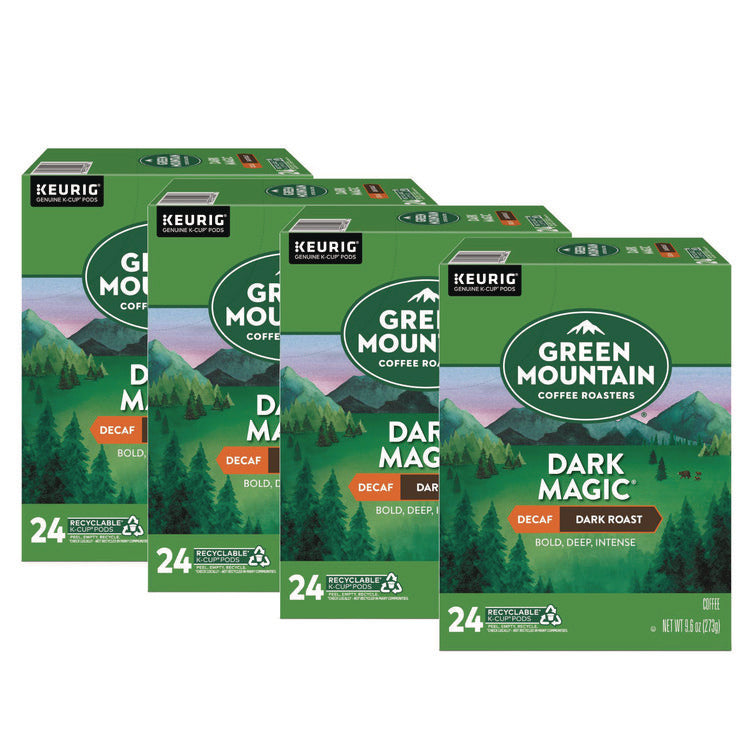 Dark Magic Decaf Extra Bold Coffee K-Cups, 96/carton