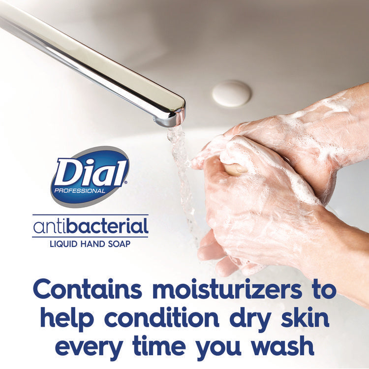 Antibacterial Liquid Hand Soap, Spring Water Scent, 1 gal, 4/Carton