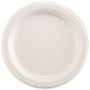 Heavy-Weight Paper Plates, 10" dia, White, 125/Pack, 4 Packs/Carton