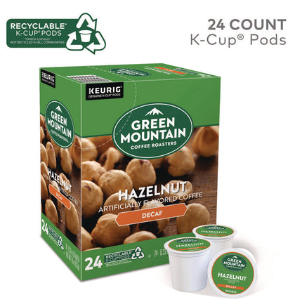 Hazelnut Decaf Coffee K-Cups, 24/box