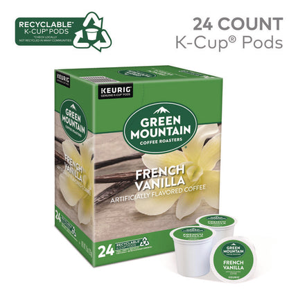 French Vanilla Coffee K-Cup Pods, 24/box