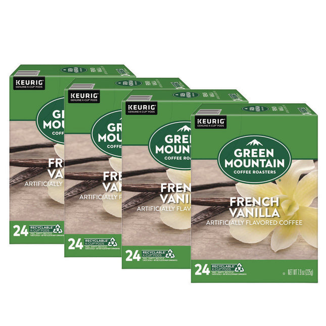 French Vanilla Coffee K-Cup Pods, 96/carton