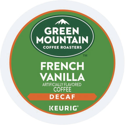 French Vanilla Decaf Coffee K-Cups, 96/carton