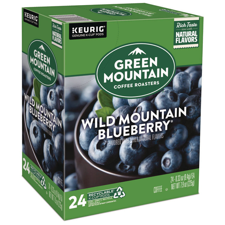 Fair Trade Wild Mountain Blueberry Coffee K-Cups, 24/box