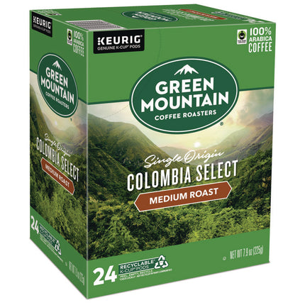 Colombian Fair Trade Select Coffee K-Cups, 96/carton