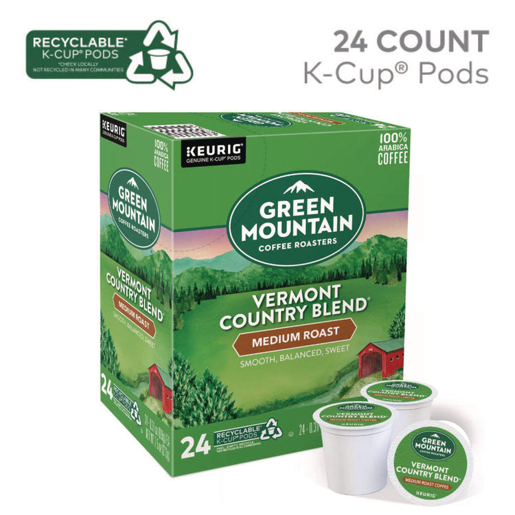 Vermont Country Blend Coffee K-Cups, 96/carton