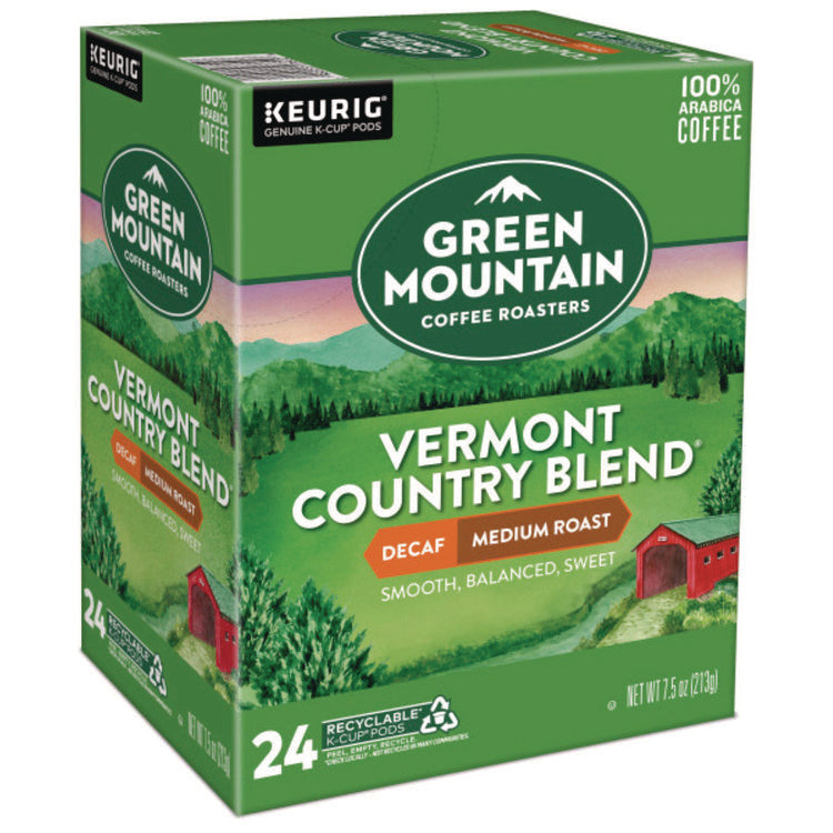 Vermont Country Blend Decaf Coffee K-Cups, 24/box