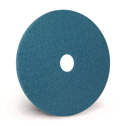 Blue Cleaner Pad, 13", Blue, 5/Carton