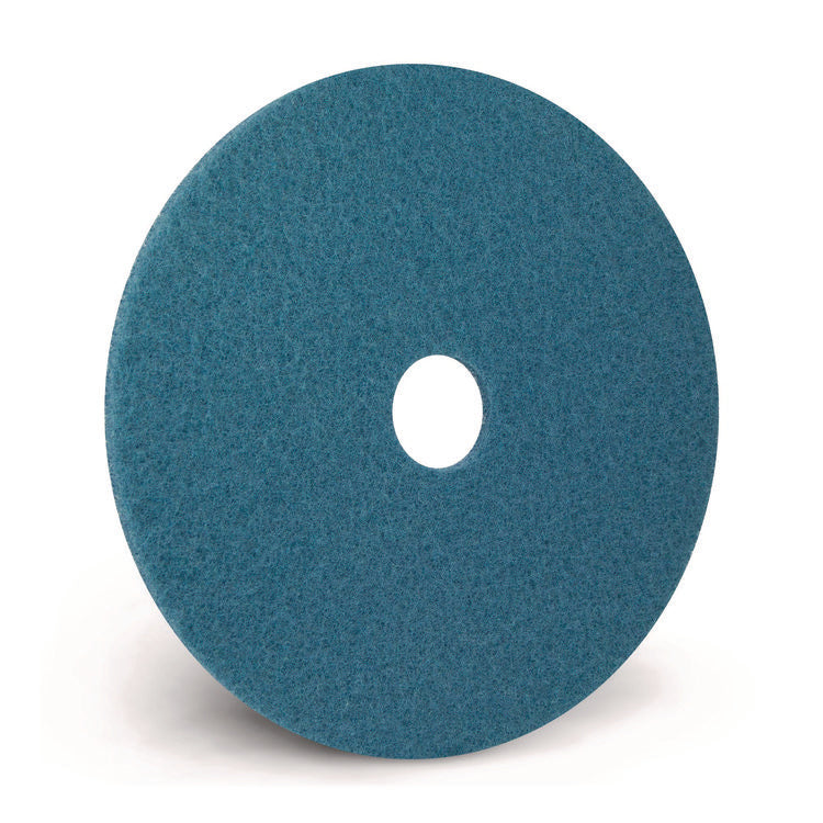 Blue Cleaner Pad, 17", Blue, 5/Carton