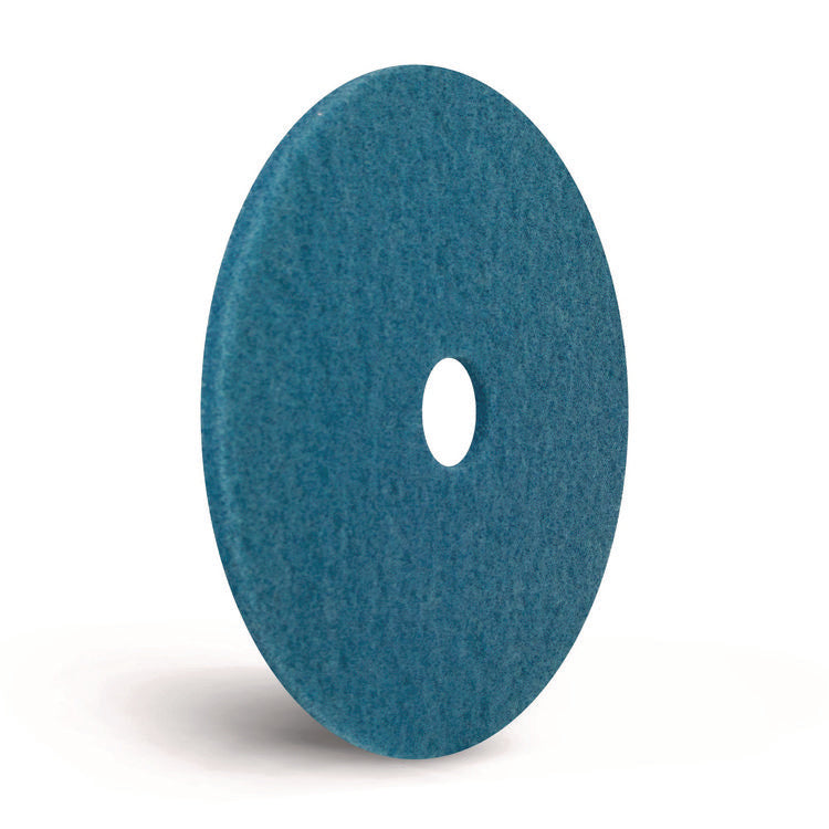 Blue Cleaner Pad, 17", Blue, 5/Carton