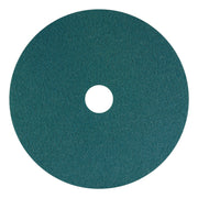 SmartScrub Floor Pad, 20" Diameter, Blue/Yellow, 5/Carton