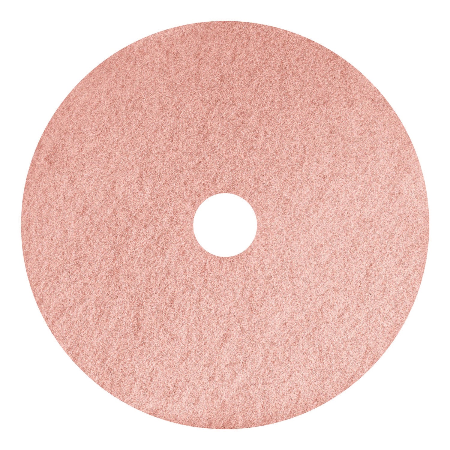 Remover Burnishing Pads, 20", Pink, 5/Carton