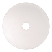 XTRACT Melamine Floor Pad, 20" Diameter, White/Brown, 5/Carton