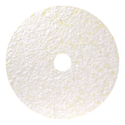 Toro Floor Pad, 14" Diameter, White/Brown/Yellow, 2/Carton